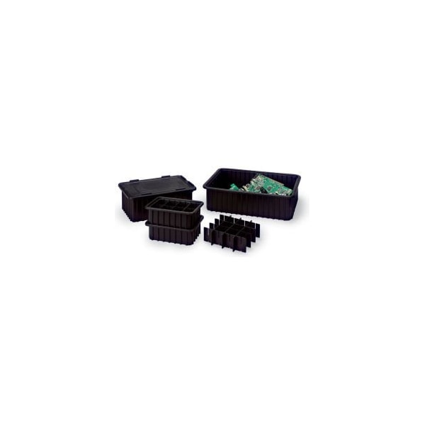 Lewisbins LEWISBins Snap-On Lids For Conductive Divider Boxes - Fits Divider Box 4711300, 4711600, 4711700 CDC1040-XL - main